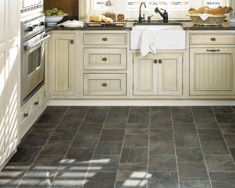 vinyl-flooring kitchen