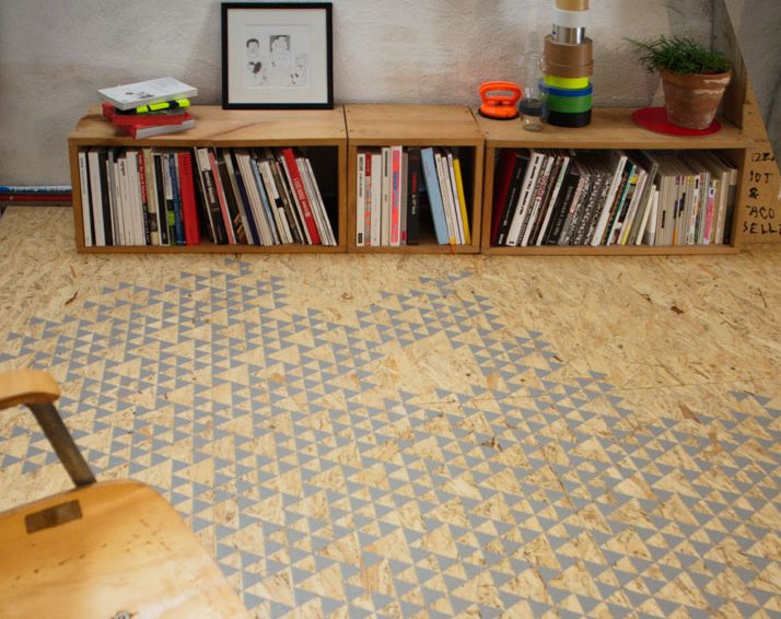 creative printed floor
