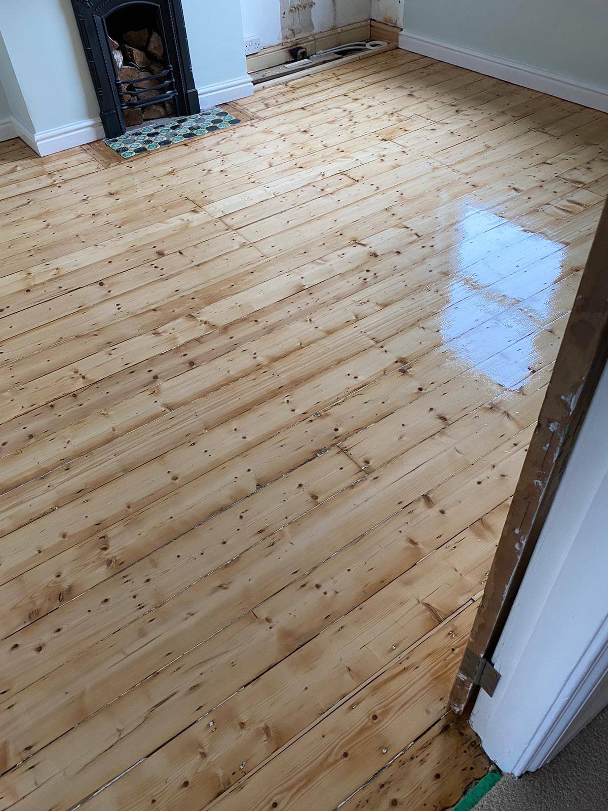 domestic floorboard refurbishment