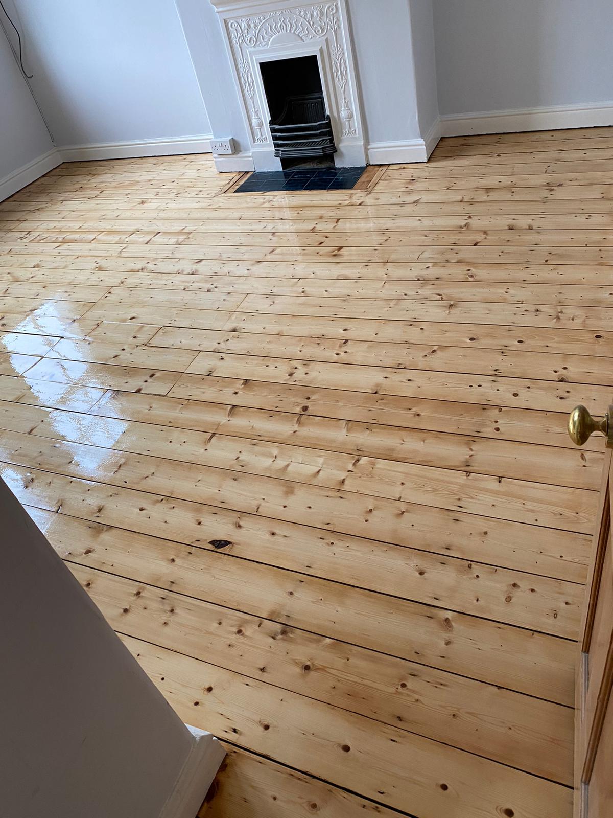 domestic floorboard refurbishment