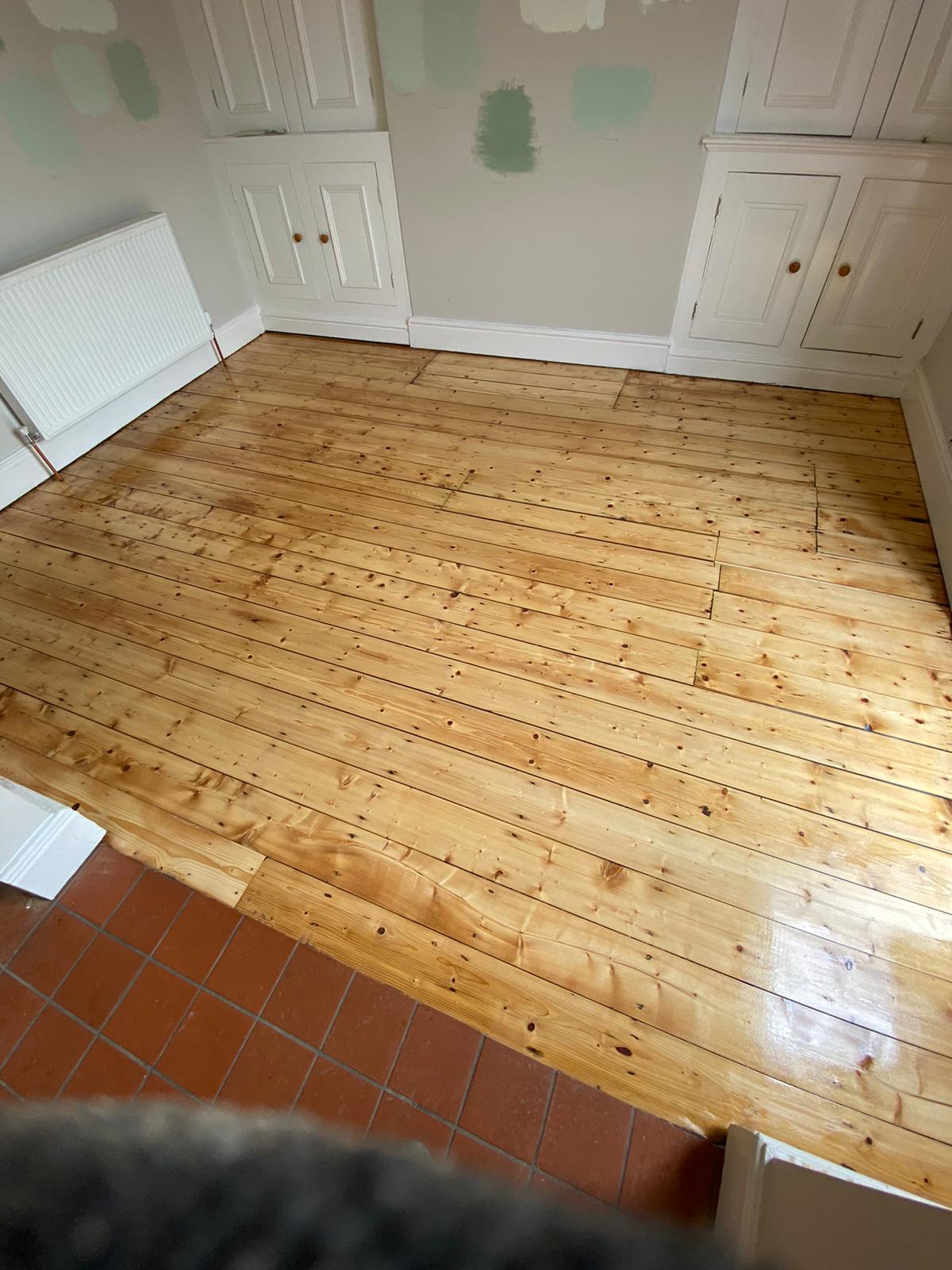 domestic floorboard refurbishment